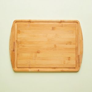 Bamboo cutting board, large