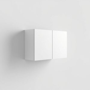 Bathroom cabinet with mirror