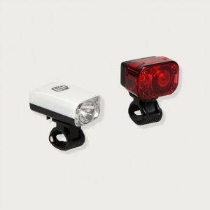Bike lights set, rechargeable