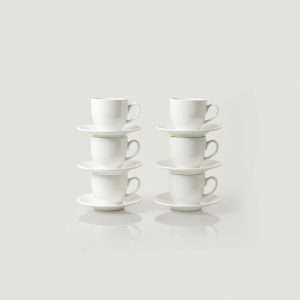 Cappuccino cups, set of 6