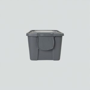 Covered litter box
