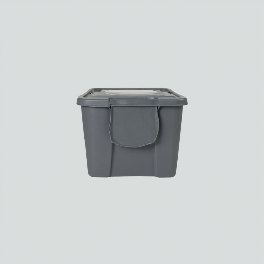 Covered litter box