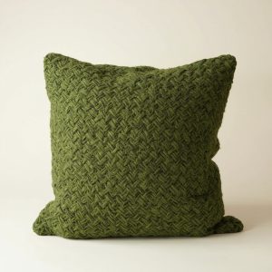 Decorative cushion 45 x 45, moss green