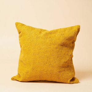 Decorative cushion 45 x 45, ochre