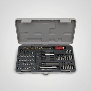 Drill and bit set, 100 pieces