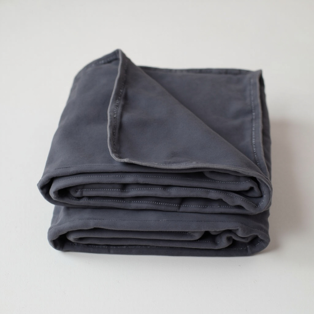 Fleece blanket 130 x 170, anthracite