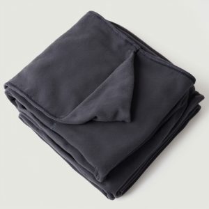 Fleece blanket 150 x 200, anthracite