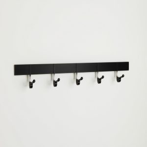 Garage wall rack for garden tools