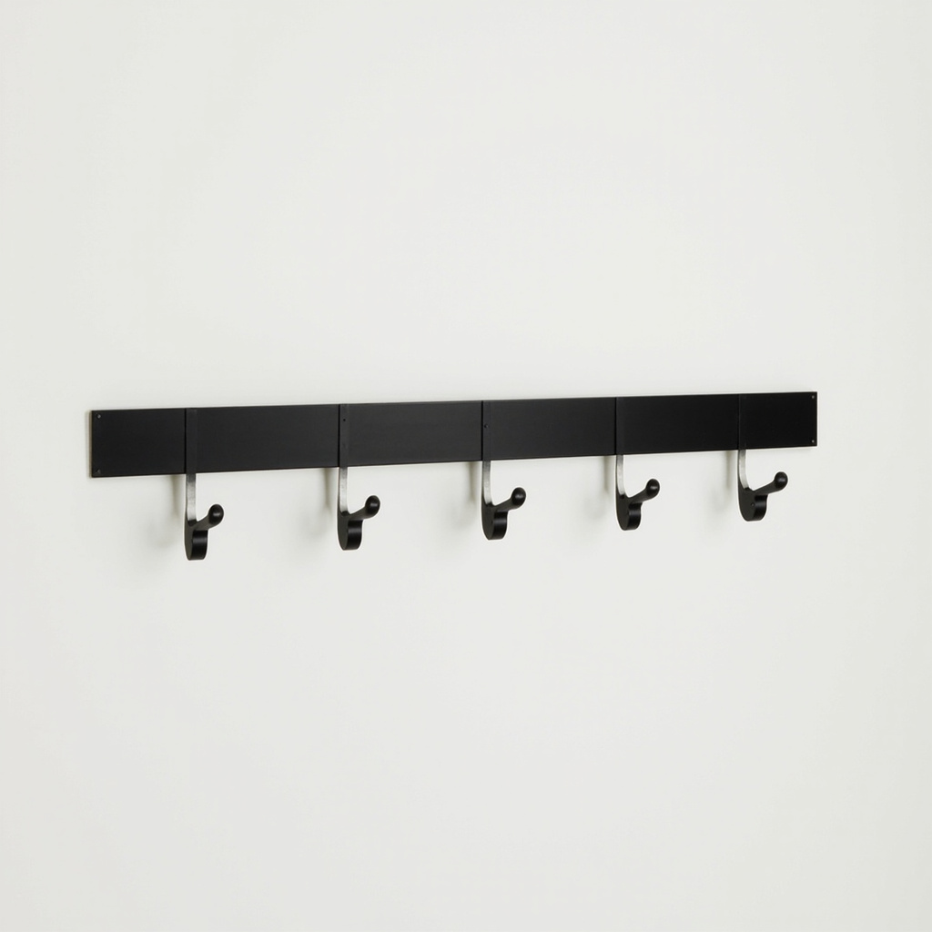 Garage wall rack for garden tools
