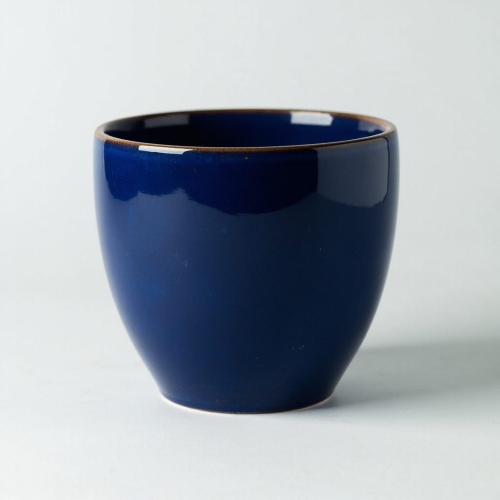 Glazed plant pot 25 cm