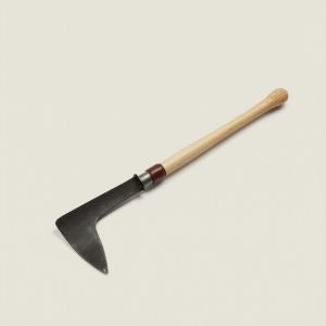 Hand hoe with ash handle