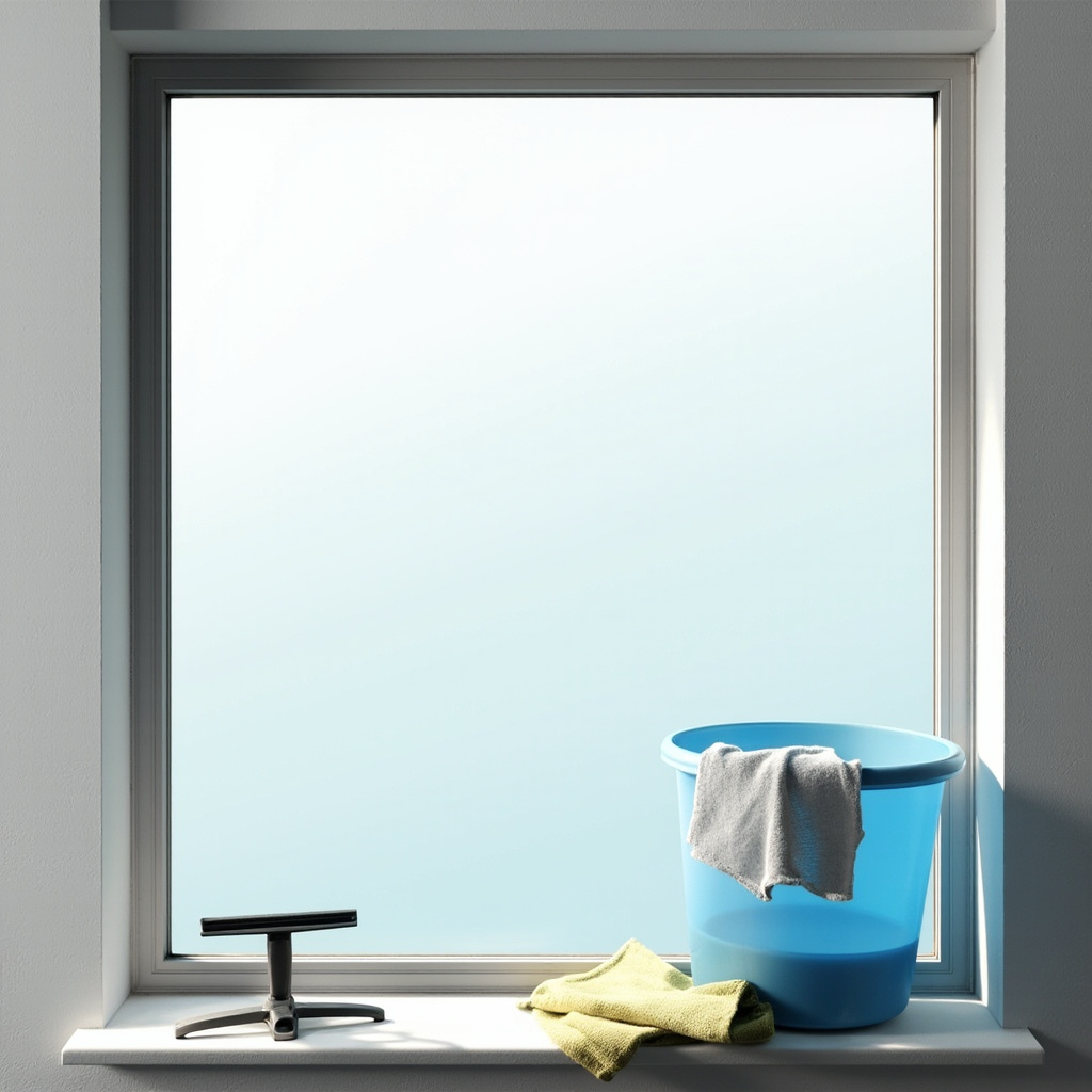 How to clean windows without streaks