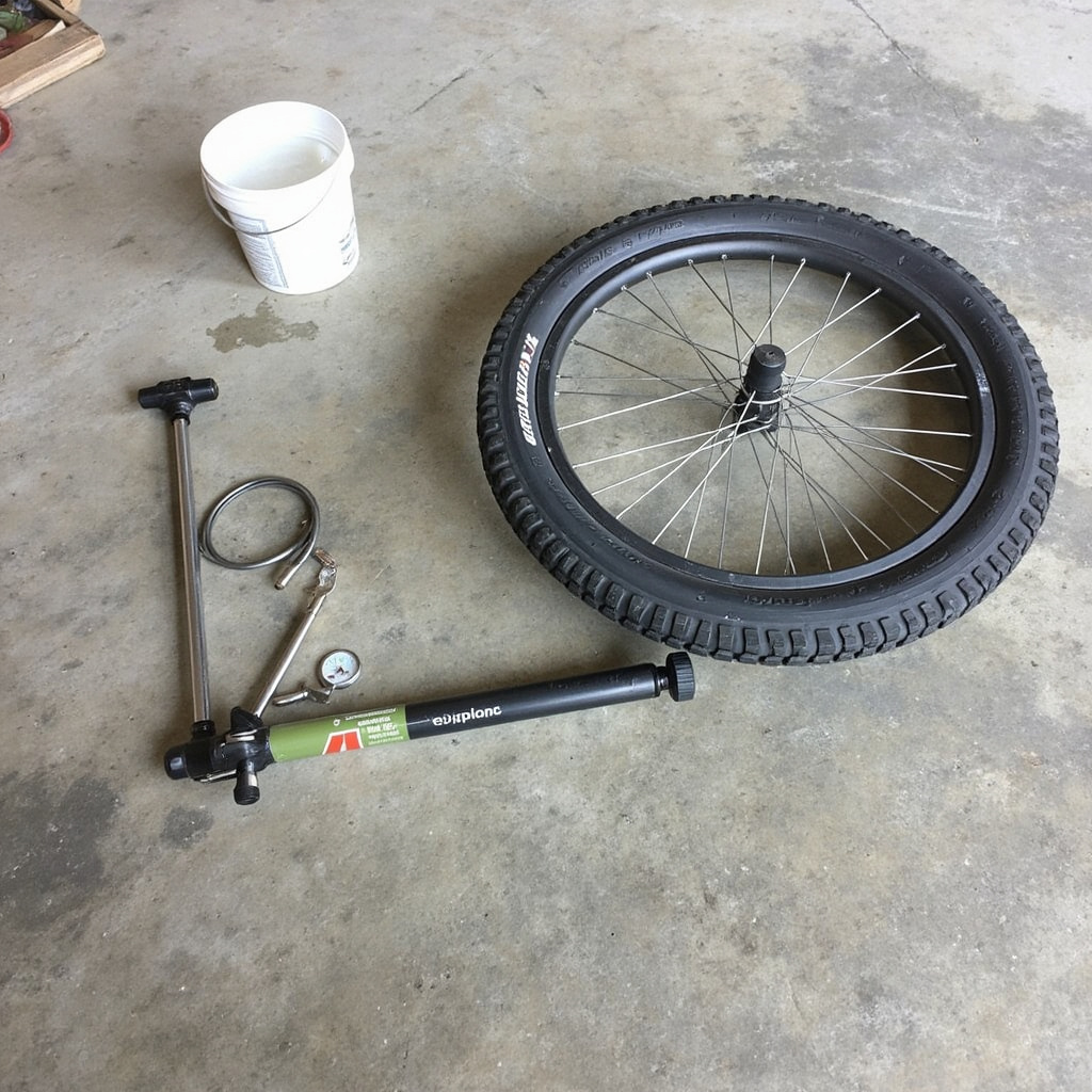 How to fix a flat bike tire