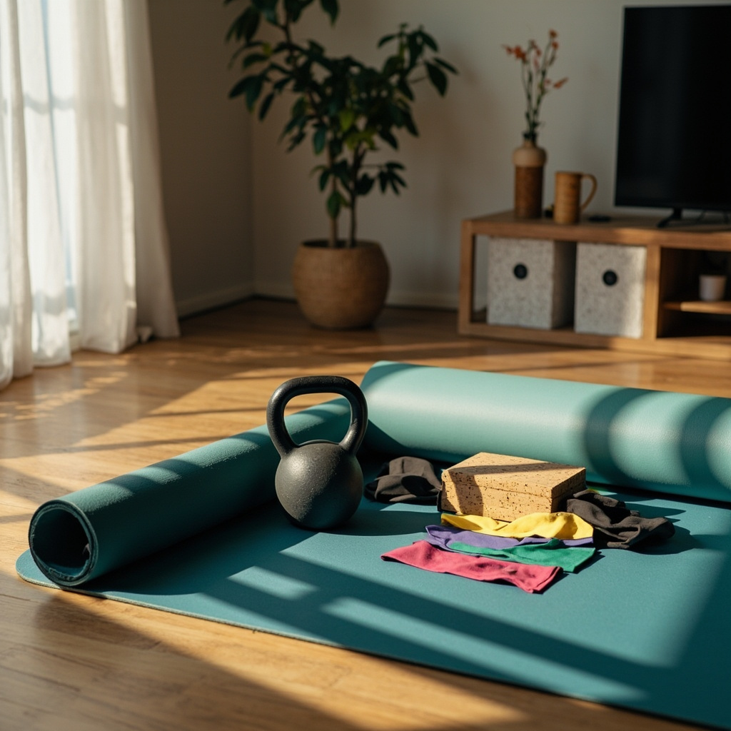 How to set up a home workout corner