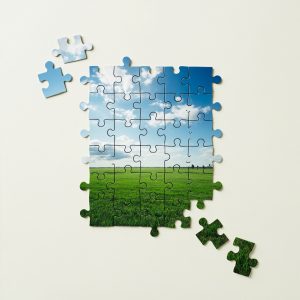 Jigsaw puzzle 1000 pieces, Dutch skies