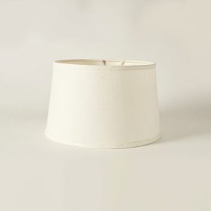 Linen lamp shade