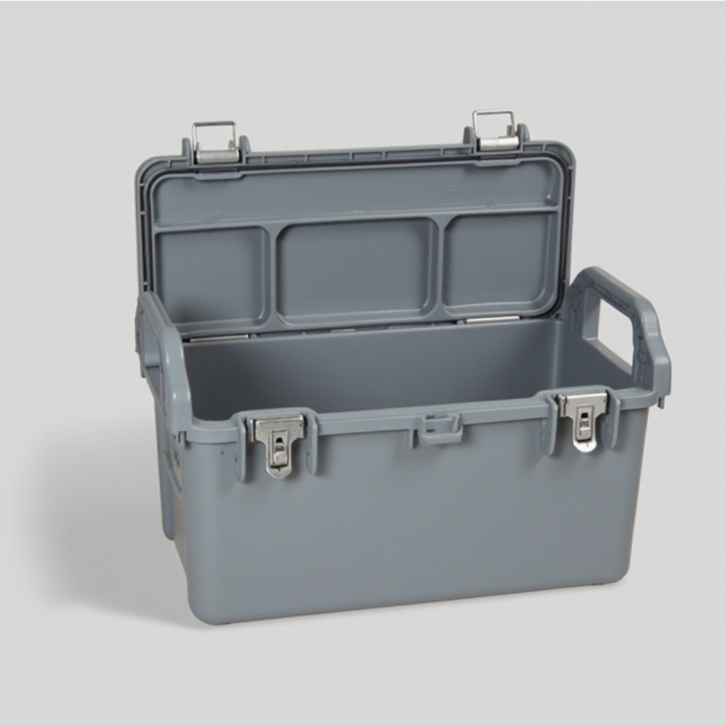 Plastic tool storage box 48 cm