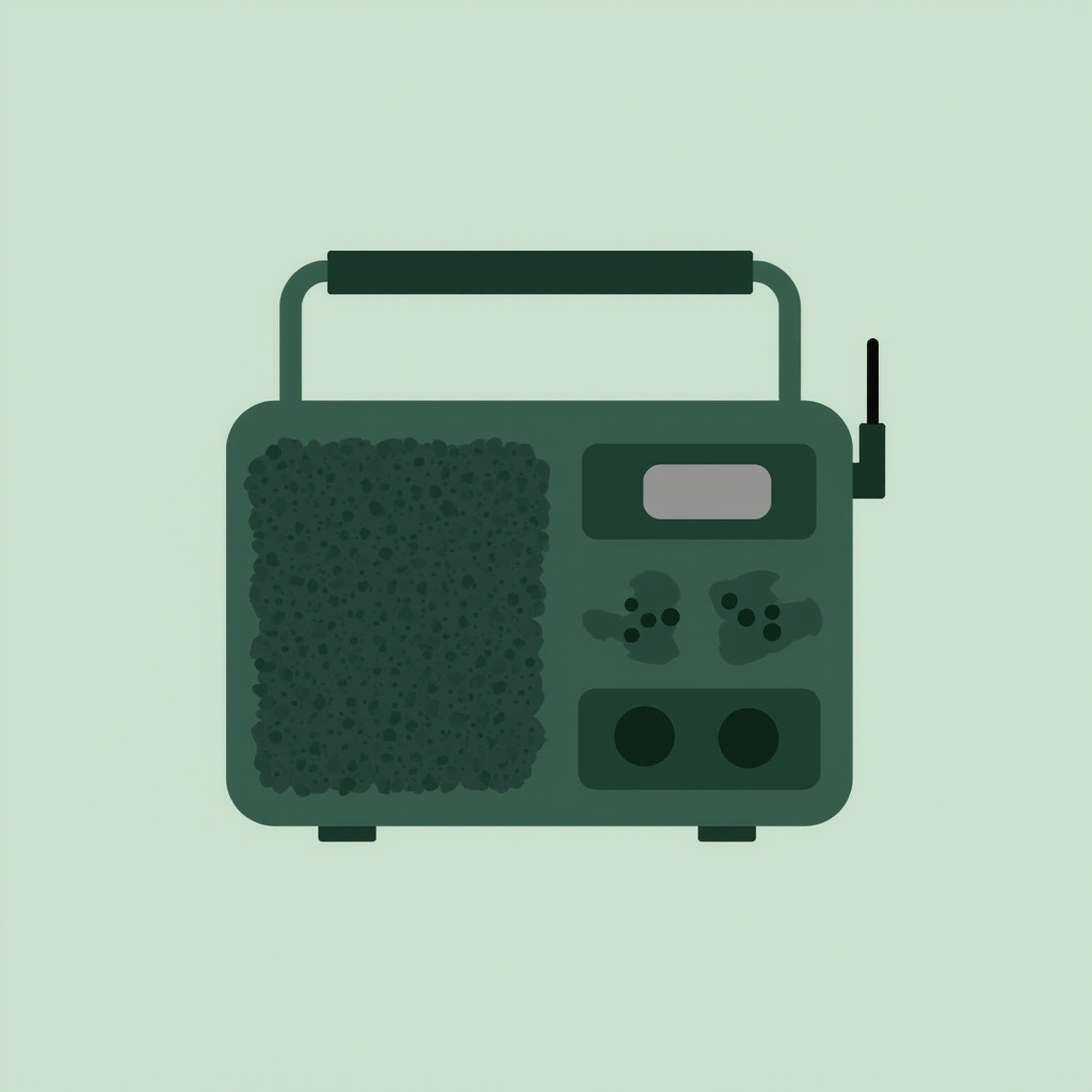 Portable digital radio