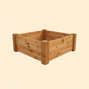 Raised garden bed, cedar wood