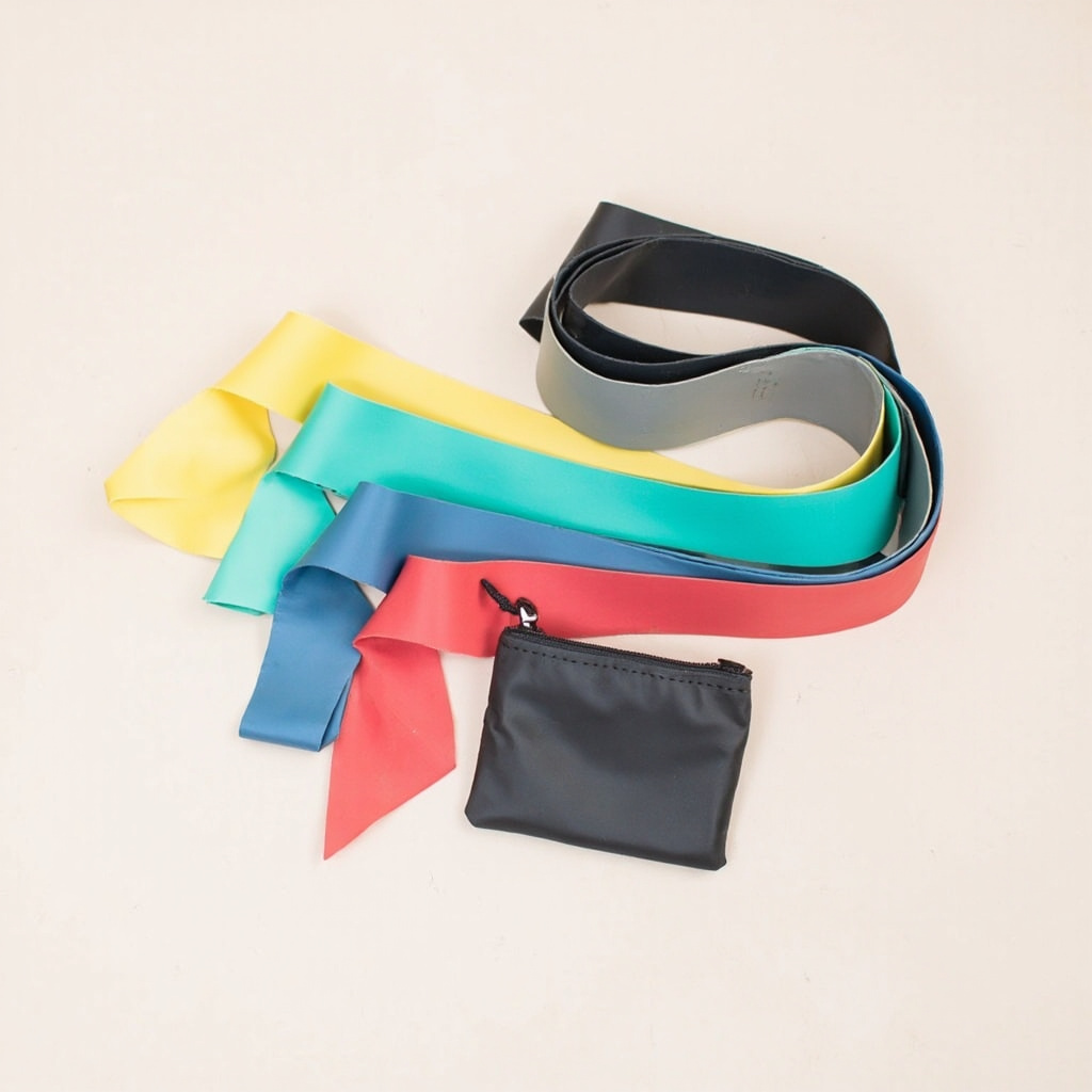 Resistance bands, set of 5