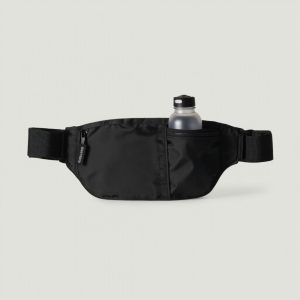 Running belt with bottle