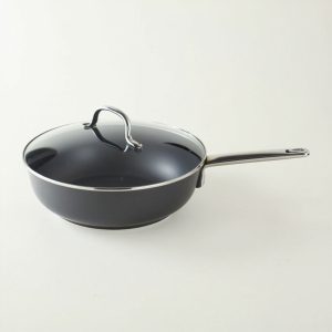 Saute pan 28 cm with glass lid