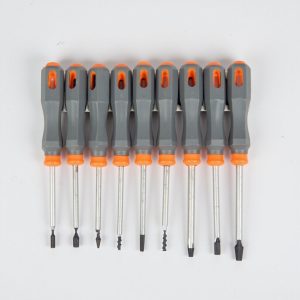 Screwdriver set, 12 pieces