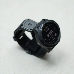 Sports watch with heart rate monitor