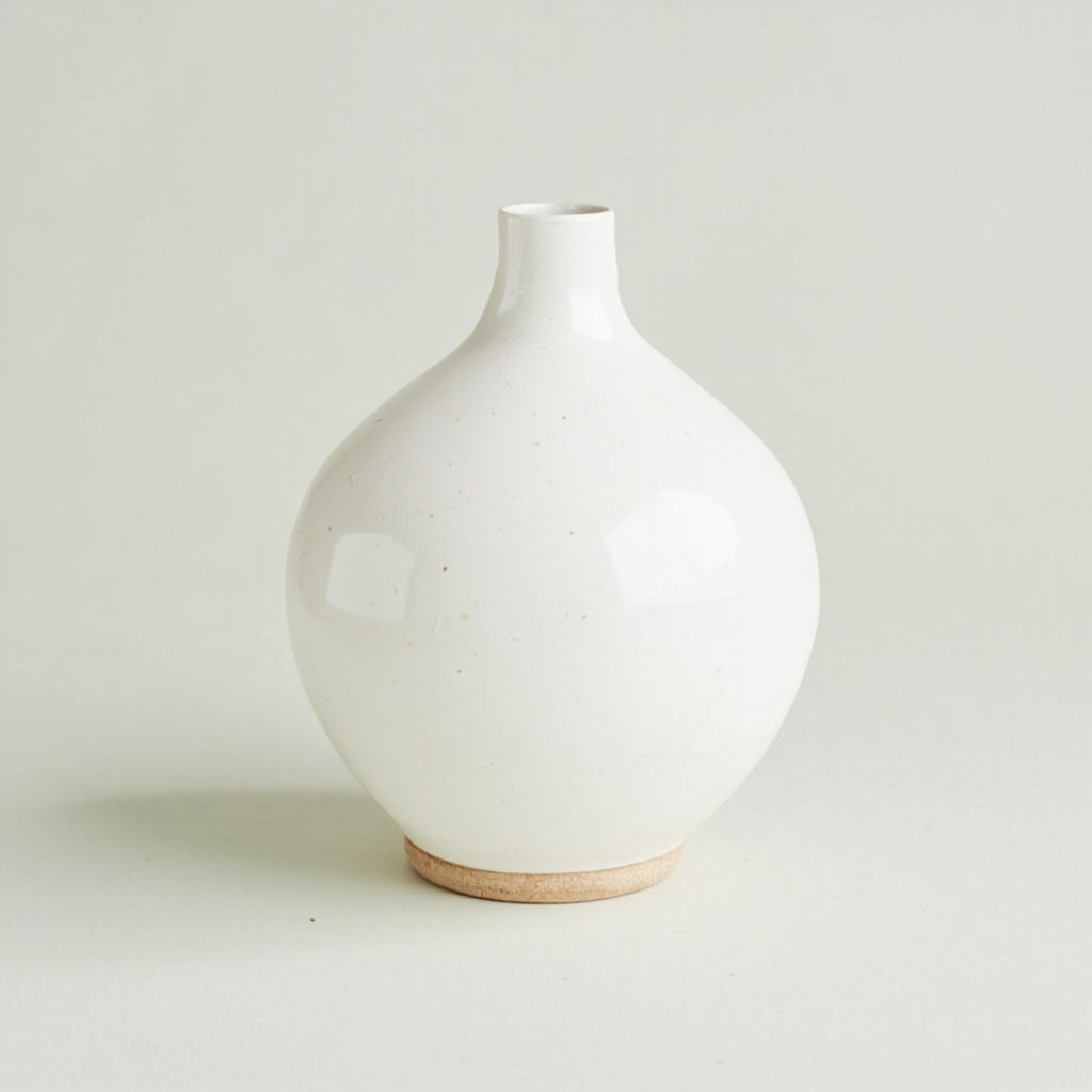 Stoneware vase 25 cm