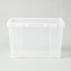 Storage box with lid, 45 liters