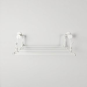 Wall-mounted clothes drying rack