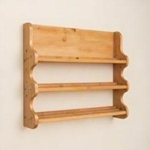 Wall spice rack