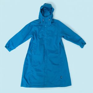 Women's rain jacket, blue